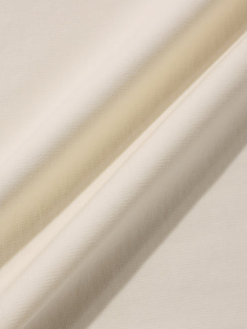 Men's Cream Relaxed Fit Graphic Printed 240 GSM Casual T-Shirt