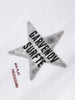 Men's White Relaxed Fit Graphic Printed 240 GSM Casual T-Shirt