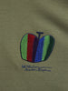 Men's Green Relaxed Fit Embroided 240 GSM Casual T-Shirt