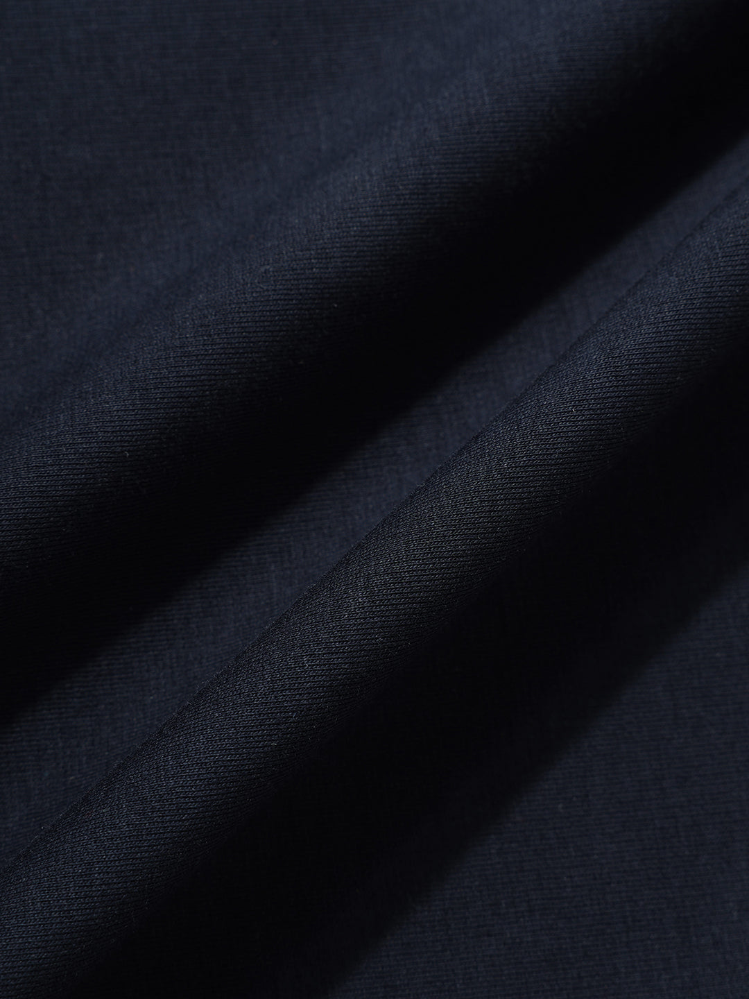 Men's Blue Relaxed Fit Embroided 240 GSM Casual T-Shirt