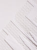 Men's White Relaxed Fit Embroidered Casual T-Shirt
