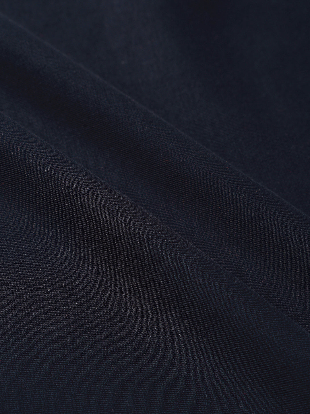 Men's Blue Relaxed Fit Embroided 240 GSM Resort Wear T-Shirt