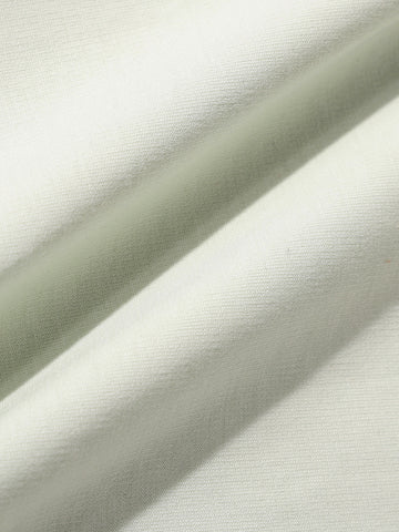 Men's Green Relaxed Fit Embroided 240 GSM Resort Wear T-Shirt