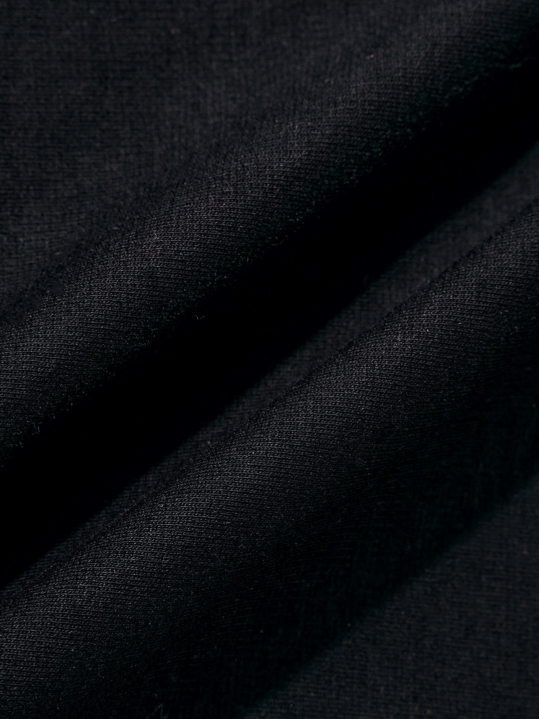 Men's Black Relaxed Fit Embroided 240 GSM Casual T-Shirt