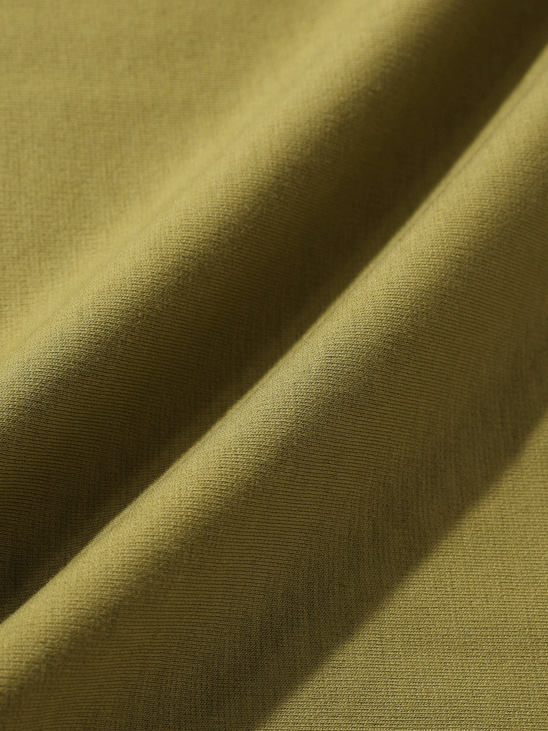 Men's Green Relaxed Fit Embroided 240 GSM Casual T-Shirt