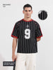 Men's Black Relaxed Fit Printed 240 GSM Sport Wear T-Shirt