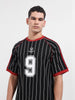 Men's Black Relaxed Fit Printed 240 GSM Sport Wear T-Shirt