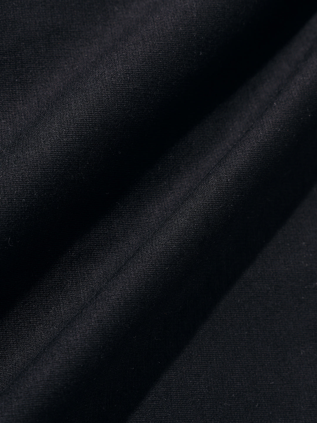 Men's Black Relaxed Fit Graphic Printed 240 GSM Sport Wear T-Shirt