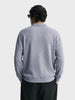 Men's Grey Oversized Fit Textured Casual T-Shirts