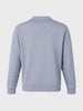 Men's Grey Oversized Fit Textured Casual T-Shirts