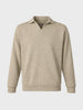 Men's Brown Oversized Fit Textured Casual T-Shirts