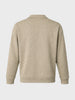 Men's Brown Oversized Fit Textured Casual T-Shirts