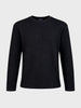 Men's Black Relaxed Fit Solid Casual T-Shirts