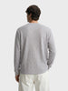 Men's Grey Relaxed Fit Solid Casual T-Shirts