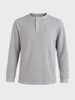 Men's Grey Relaxed Fit Solid Casual T-Shirts
