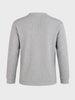 Men's Grey Relaxed Fit Solid Casual T-Shirts