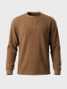 Men's Brown Relaxed Fit Solid Casual T-Shirts