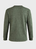 Men's Green Relaxed Fit Solid Casual T-Shirts