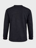 Men's Black Relaxed Fit Solid Casual T-Shirts