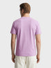 Men's Purple Regular Fit Solid Casual T-Shirt