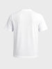 Men's White Regular Fit Solid Casual T-Shirt