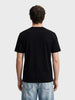 Men's Black Regular Fit Solid Casual T-Shirt