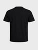 Men's Black Regular Fit Solid Casual T-Shirt