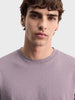 Men's Grey Regular Fit Solid Casual T-Shirt
