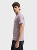 Men's Grey Regular Fit Solid Casual T-Shirt