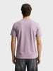 Men's Grey Regular Fit Solid Casual T-Shirt