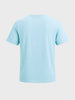 Men's Blue Regular Fit Solid Casual T-Shirt