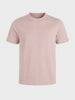 Men's Purple Regular Fit Solid Casual T-Shirt