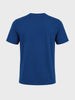 Men's Blue Regular Fit Solid Casual T-Shirt