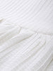 Freehand Women Relaxed Fit Textured Tiered Dress