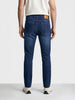 Men's Blue Slim Fit Solid Casual Jeans