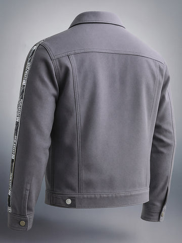 Men's Drill Trucker Jacket