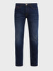 Men's Blue Slim Fit Solid Casual Jeans