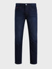 Men's Navy Slim Fit Solid Casual Jeans