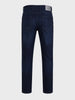 Men's Navy Slim Fit Solid Casual Jeans