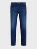 Men's Blue Slim Fit Solid Casual Jeans