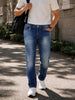 Men's Blue Slim Fit Solid Casual Jeans