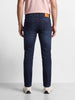 Men's Blue Slim Fit Solid Casual Jeans
