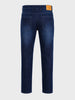 Men's Blue Slim Fit Solid Casual Jeans