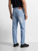 Men's Blue Regular Fit Solid Street Wear Jeans