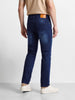 Men's Blue Slim Fit Solid Street Wear Jeans