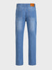 Men's Blue Slim Fit Solid Casual Jeans