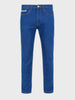 Men's Midnight Navy Slim Fit Solid Casual Jeans