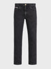 Men's Black Slim Fit Solid Casual Jeans