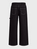 Men's Black Baggy Fit Solid Street Wear Joggers