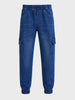 Men's Blue Regular Fit Solid Street Wear Jeans